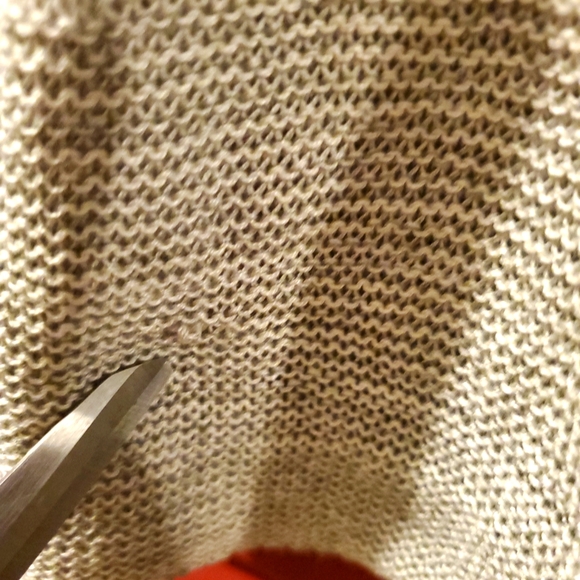 COPY - Blue and cream open front short sleeve cardigan Kim Rogers - Picture 10 of 12